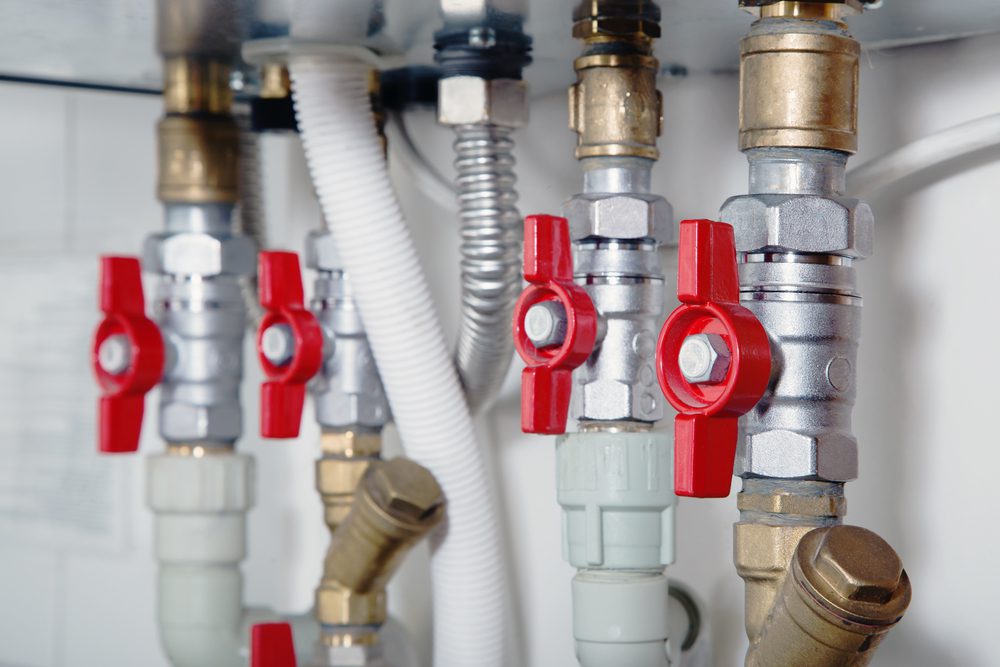 Professional water heater installation in a Miami home