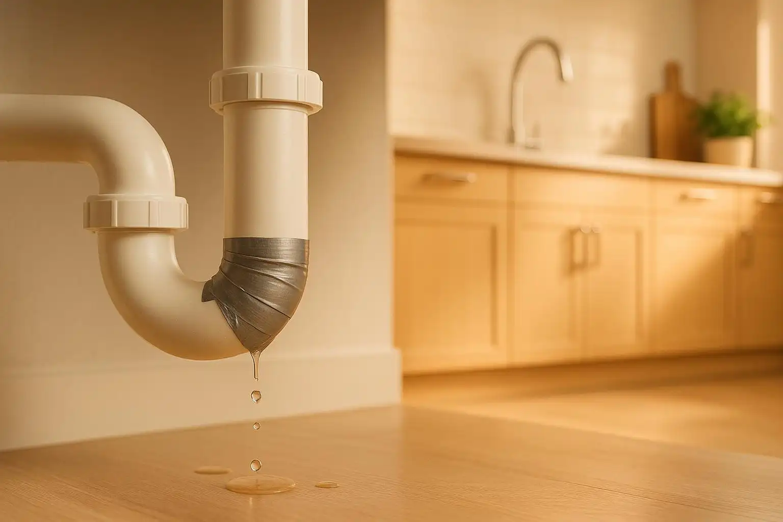 How to Stop Water Leaks Temporarily - Hernandez Plumbing blog article