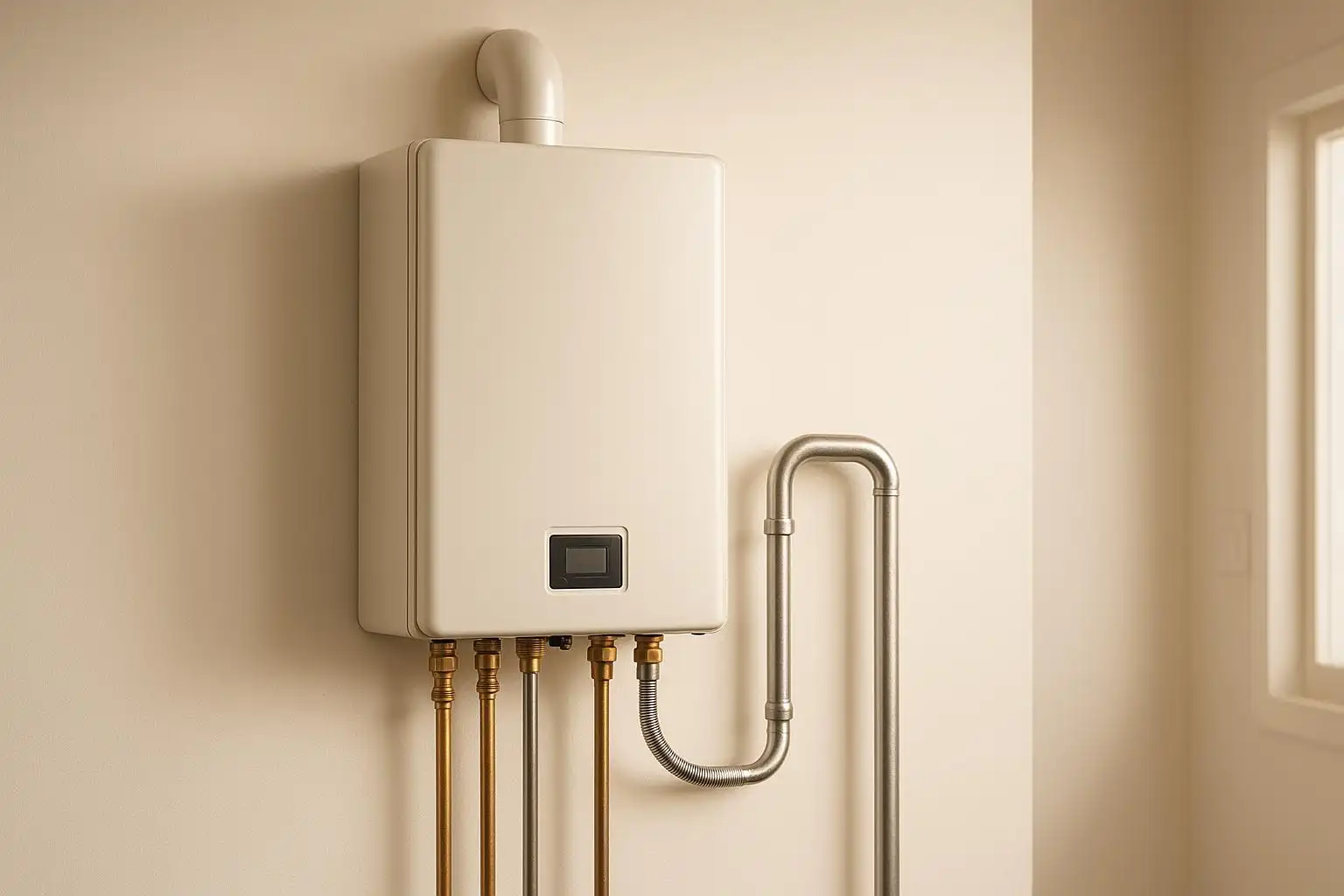 How Tankless Water Heaters Connect to Existing Pipes - Hernandez Plumbing blog article