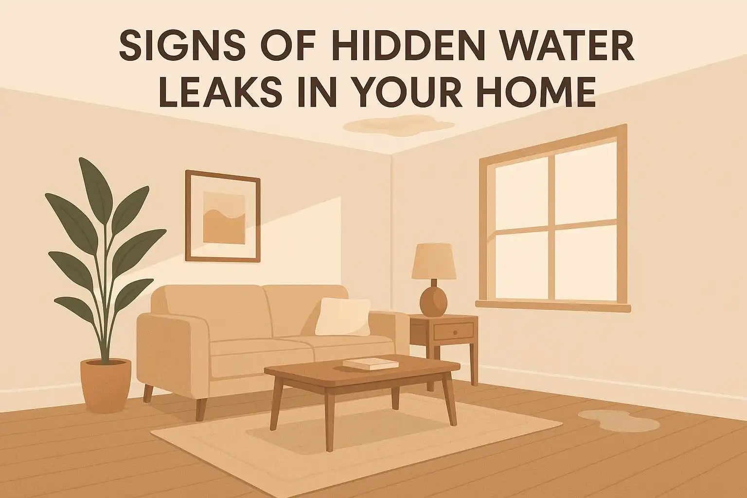 Signs of Hidden Water Leaks in Your Home - Hernandez Plumbing blog article