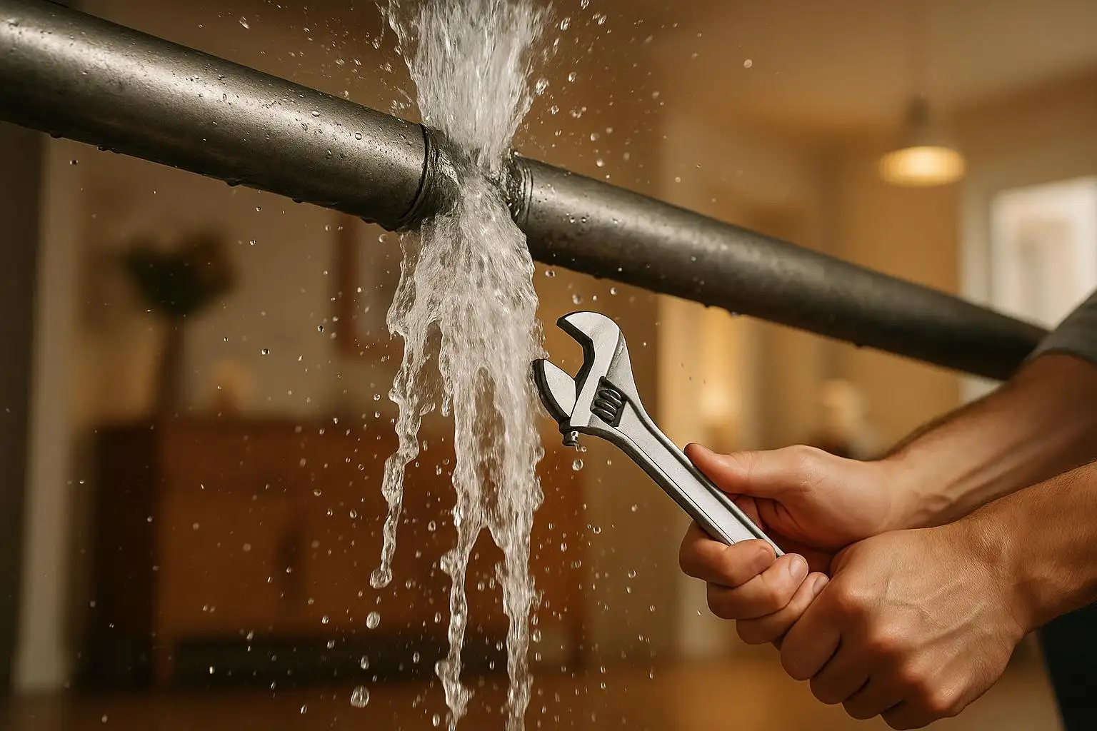 5 Steps to Handle a Burst Pipe - Hernandez Plumbing blog article