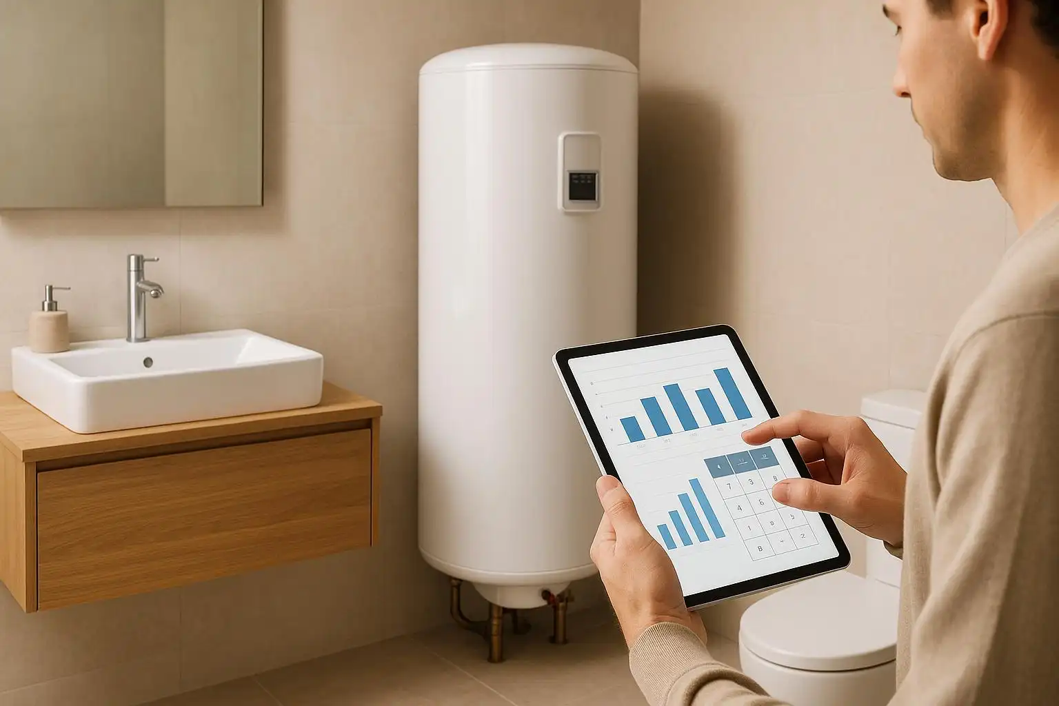Water Heater Size Calculator for Your Home - Hernandez Plumbing blog article