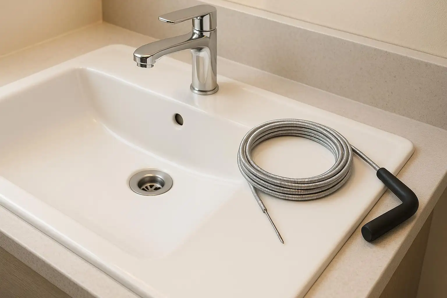 How to Use a DIY Drain Snake Safely - Related plumbing article from Hernandez Plumbing