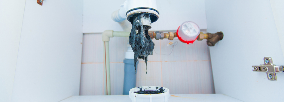 Sewer and drain system overview showing typical residential plumbing layout